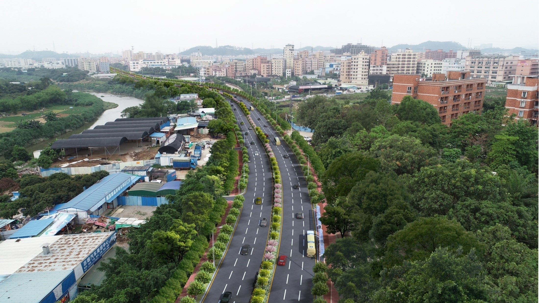 塘廈鎮(zhèn)沙湖大道升級(jí)改造工程.jpg